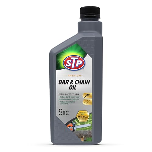 STP - Aceite de Barra y Cadena Premium, Herramientas y Tratamiento de Aceite de Motosierra, 32 onzas