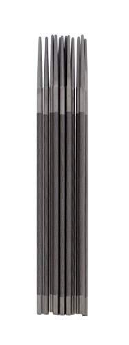 Felled Juego de 12 afiladores de motosierra, 7/32 pulgadas (5.6 mm) juego de limas de motosierra –...