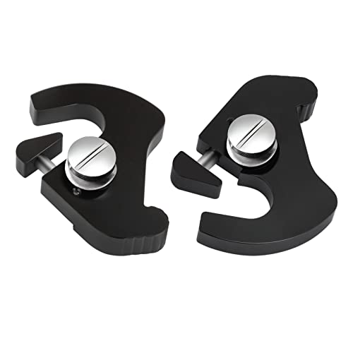 PBYMT Clips de pestillo de montaje desmontables negros compatibles con Harley Davidson Softail...