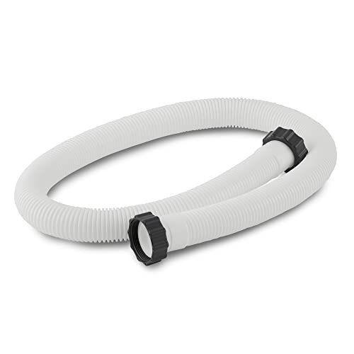 Intex 29060E Juego de Manguera y Tuerca para Bomba, 1 Paquete, Color Blanco