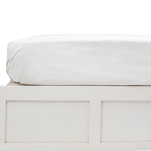 CARY | Protector de Colchón para cuna 60 x 120 centímetros, Cubrecolchón con cajón de 10...
