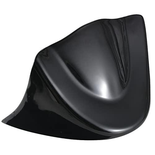 KATUR AleróN Delantero Inferior para Motocicleta, Color Negro Brillante, Compatible con Harley...