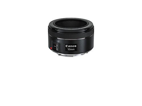 Canon 0570C005AA EF 50mm f/1.8 STM Lens, 4.30' x 4.30' x 4.20', Negro