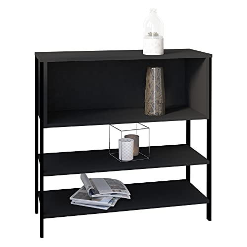 PLAYCON Mueble para TV 45 Pulgadas, Organizador Multiusos Dos Vistas, Librero, Zapatero, Estante...