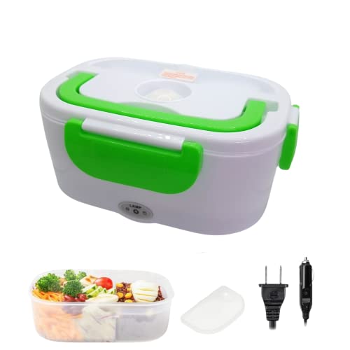 Lonchera Electrica Portatil, Fiambrera Electronica Portatil Para Calentar Comida en el Auto Toma 12V...