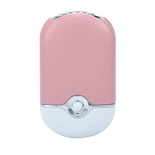 Ventilador de pestañas, Ventilador portátil recargable sin aspas, USB mini aire acondicionado...