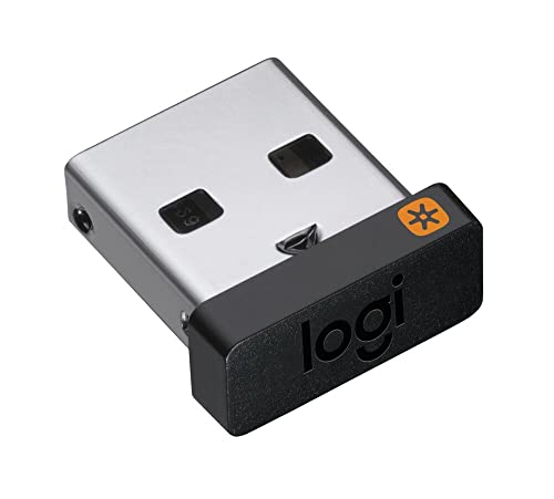 Logitech USB Unifying Receiver - Receptor Unifying para mouse y teclado compatible con cualquier...