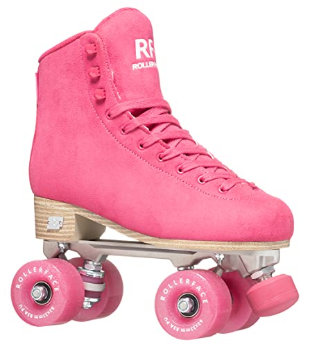 Rollerface Hipskates Deluxe, Patines en Paralelo, Color Rosa, Talla 24