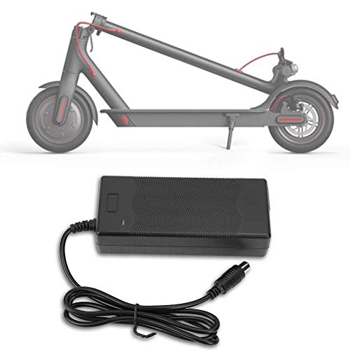Scooter Charger, 42V 2A Reemplazo del Cargador del Scooter eléctrico Adaptador Cargador de batería...