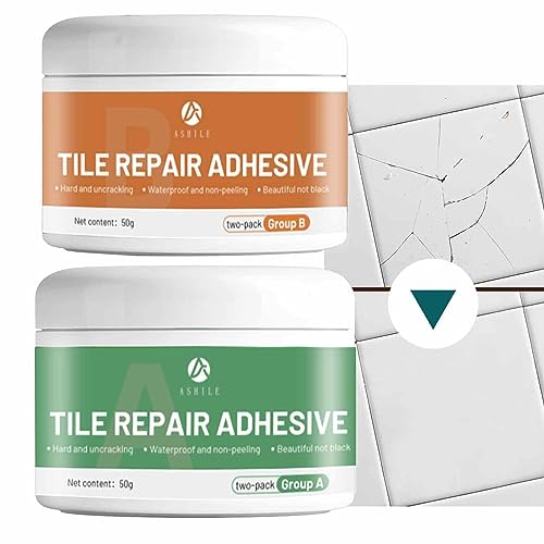 PEKMAR reparación Azulejos Piedra - Relleno Impermeable para Grietas con superadhesivo |...