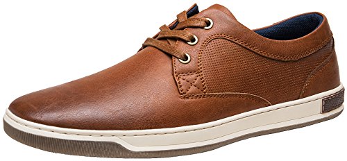 Jousen Tenis Casuales de Moda para Hombre, Business Casual-81q06-brown, 10