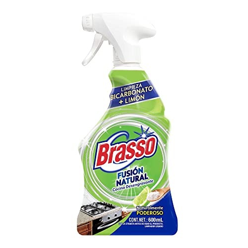 Brasso desengrasante para cocina atomizador Fusion Natural Limon+bicarbonato 600 mL