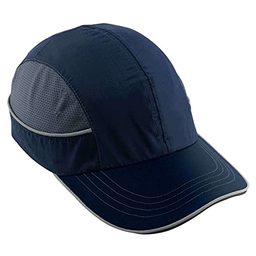 Ergodyne 8950 Skullerz - Gorra, Marino, Ala larga