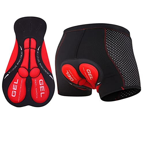 PEIONO Shorts Ciclismo Hombre, Pantalones Cortos de Ciclismo para Hombre, Mallas de Ciclism con...