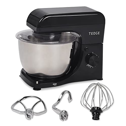 Tedge Batidora De Pedestal Planetaria 8 Velocidades 4.5 Litros Capacidad Amasadora Mezclador...