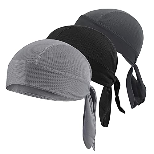 Diadema deportiva para ciclismo, gorro de secado rápido, protección solar, protección UV, gorro...