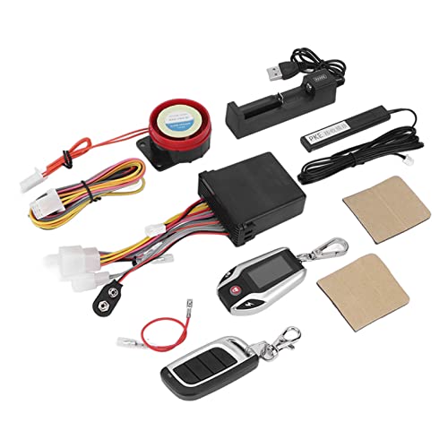 Sistema de alarma de 2 vías para motocicletas, dispositivo antirrobo para motocicletas, control...