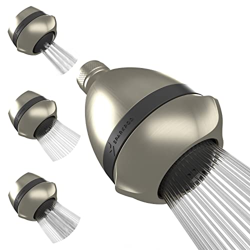 SparkPod Cabezal de ducha que aumenta la presión de potencia, potenciador de presión de agua de...