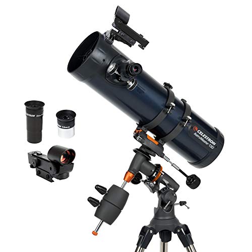 Celestron - AstroMaster 130EQ Newtonian Telescope - Reflector Telescope for Beginners - Fully-Coated...