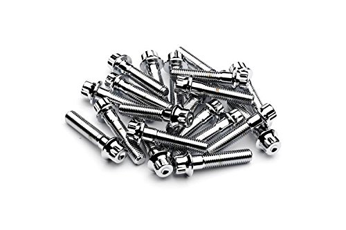 SRR Hardware - Tornillos de montaje de llanta dividida (3 piezas, M7 x 32 mm, acero 10,9 HT, para...
