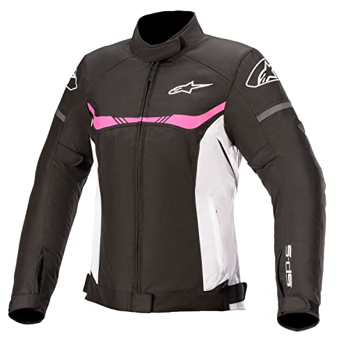 Alpinestars Stella T-SPS - chamarra impermeable para mujer (X-grande) (negro/blanco)