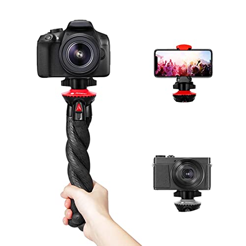 Fotopro Tripie Flexible, Trípie para Celular, Trípode Camara, Tripode Movil con Adaptador...