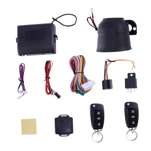 VICASKY Conjunto De Alarma De Coche Coches De Control Remoto Alarma Antirrobo De Coche Auto Anti- De...