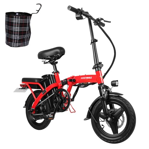 HONEYWHALE S6 Bicicleta Eléctrica Plegable para Adultos, Potencia Máxima del Motor 750W, Velocidad...