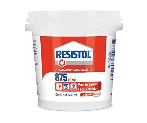 Resistol 875 Resanador Pino, pasta para pared de alta calidad, madera sin solventes, gran...