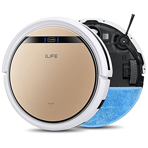 ILIFE V5s Pro Robot aspiradora, trapeador 2 en 1, Delgada, aspiradora robótica automática...