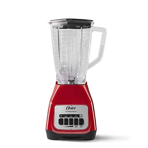 Oster Licuadora Oster De Dos Velocidades Con Pulso Y Vaso De Plástico Blstkaprpb