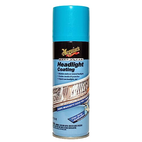 MEGUIAR'S - Revestimiento Keep Clear para faros delanteros G17804, 4 onzas, mantenga la claridad de...