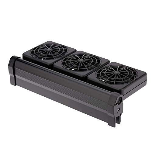 JANNIDE - Ventilador de enfriamiento de 3 cabezas para acuario, ventilador de enfriamiento de agua...
