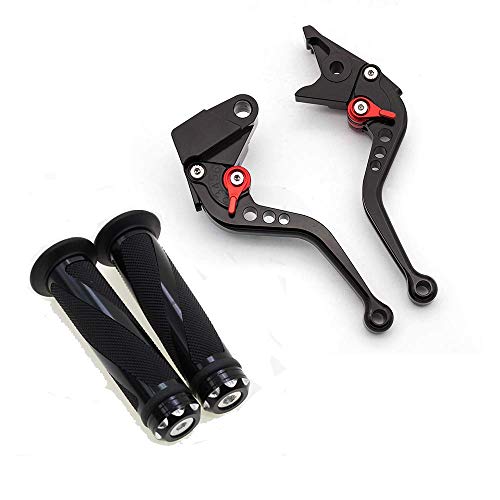 Krace - Juego de palancas de freno de clutch para Suzuki Honda Kawasaki Yamaha Aprilia KTM Triumph...