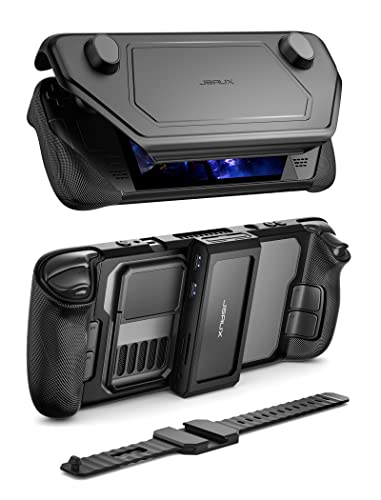 JSAUX ModCase para Steam Deck, PC0104 Estuche modular para cubierta de vapor con válvula de...