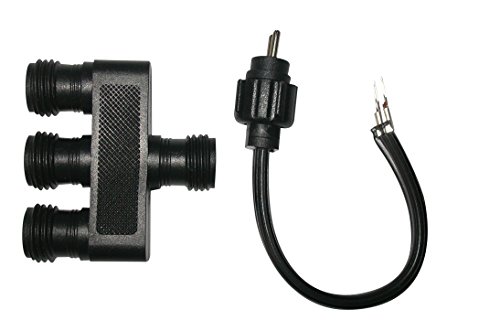 Alpine PL3 - Enchufe de 3 vías con Cable de conexión, 17,8 cm