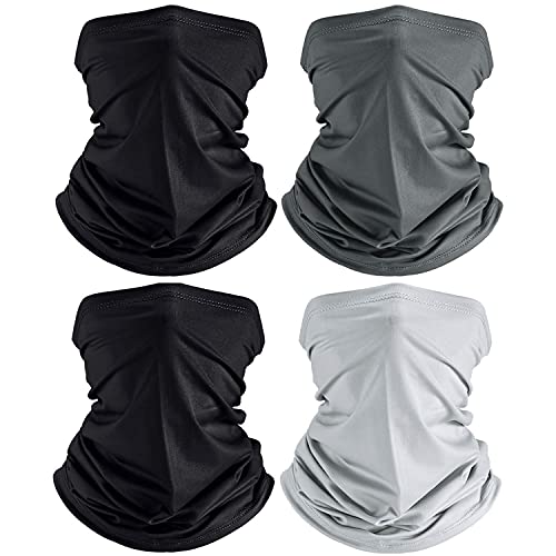 WinCheers 4 Piezas De Verano Con Protección Uv, Pañuelo Para La Cara, Polaina Para El Cuello,...