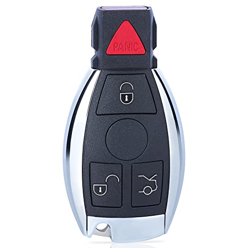 Beefunny 315MHz Smart 3+1 4 botones de repuesto para Mercedes-Benz Support NEC & BGA 2000+ Años,...