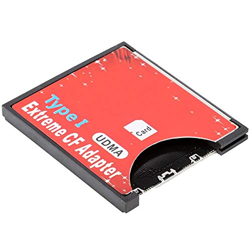 ASHATA Cámara Adaptador de Tarjeta SD a CF, Tarjeta de Memoria WiFi a Lector de Tarjetas Compact...
