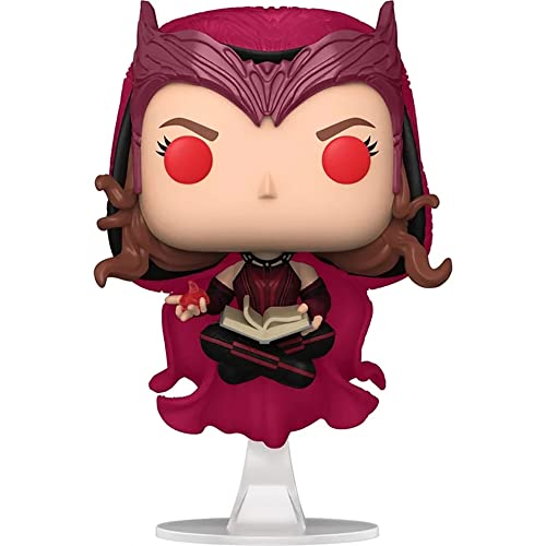 Funko Pop! 62345 Marvel Wandavision: Bruja Escarlata (Edición Especial Glow in The Dark Que Brilla...