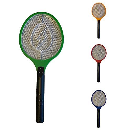 Raqueta Mosquitos eléctrica Mata Insectos (Mosquitos, Moscas etc.)- Recargable con Clavija para...