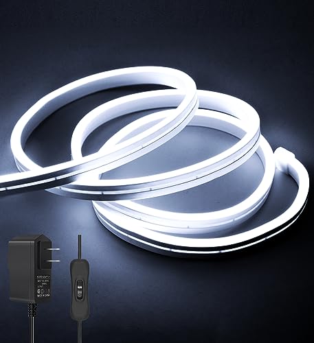 HIFILUZ 5M Neón LED Contiene Eliminado Tira de luces LED de neón 600 ledes flexible regulables...