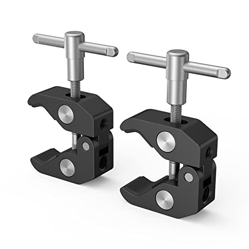 SmallRig Super Abrazadera (2 Unidades) de Abrazadera mágica para dji Ronin, Monitor de cámara, luz...