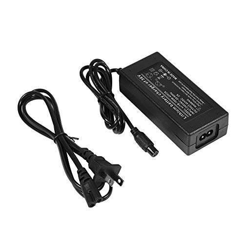 FAMKIT 42V 2A Adaptador de Corriente Cargador Cargador de Batería de Litio para 2 Ruedas Auto...