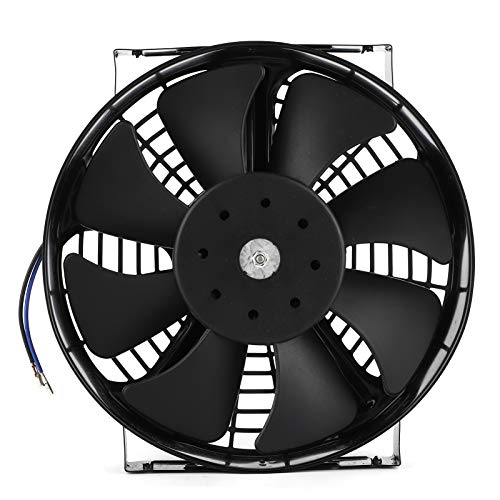 Ventilador de refrigeración del radiador del motor, radiador eléctrico Universal de 10 pulgadas,...
