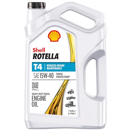 Rotella T4 Triple Protection Diesel Oil, 15W-40 (CK-4), 1 Gallon - Pack of 3