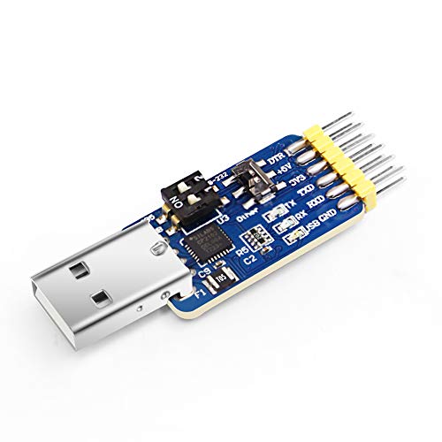 WitMotion USB-UART 6-In-1 Multifunctional(USB-TTL/RS485/232,TTL-RS232/485,232 to 485) Serial...