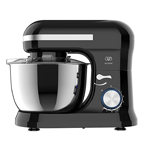 AVERA Batidora Pedestal Planetaria 4.5 Litros, 8 Velocidades (El complemento Perfecto para tus...