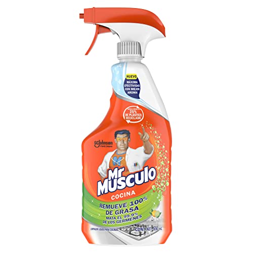 Mr Musculo Desengrasante para Cocina, Atomizador 650 ml