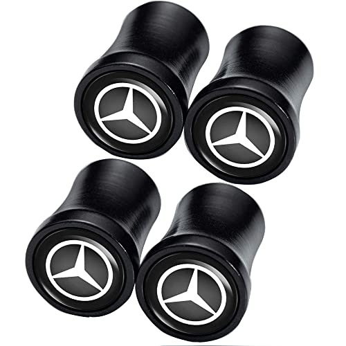 Beeasywin Cubierta para válvula de neumático de automóvil (4 piezas) es adecuada para...